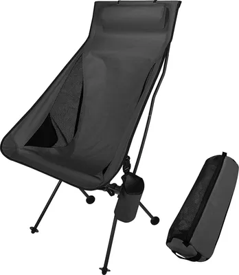 Produktbild von Skládací kempingová židle s dlouhým opěradlem a přepravní taškou pro outdoor, rybaření, turistiku, piknik