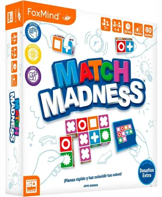 Productafbeelding van Sd Games Match Madness, bordspel, transparant, transparant, one size