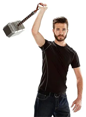 Obrázok produktu pre Hasbro Marvel Legends Series Mjolnir Electronic Hammer, Zberateľská akčná figúrka, Hammer