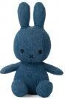Produktbild von Nijntje & Miffy Denim Kuscheltier Bon Ton Toys Hase Mid Wash jeans 33 cm