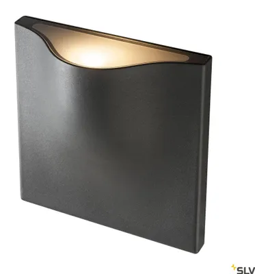 Produktbild von SLV 1002504 VILUA L Outdoor Wandaufbauleuchte anthrazit 3000K IP54 100° 810lm