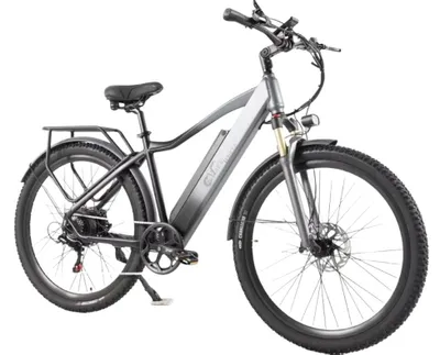 Obrázek produktu pro Elektrokolo - model F26 - motor 250 W bezkartáčový - baterie 48 V, 10 Ah, lithium-iontová - pneumatiky 68,6 cm - barva: šedá