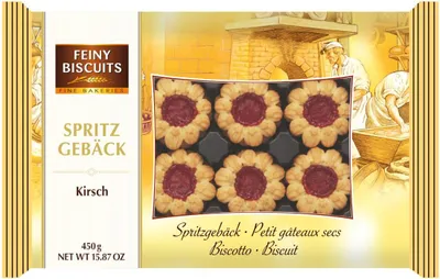 Produktbild von Feiny Biscuits Spritzgebäck Kirsch