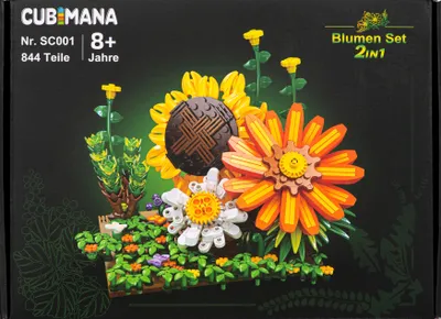 Obrázek produktu pro ak tronic Software & Services 2in1 Blumen Set, 8 rok/roky, 844 kusů