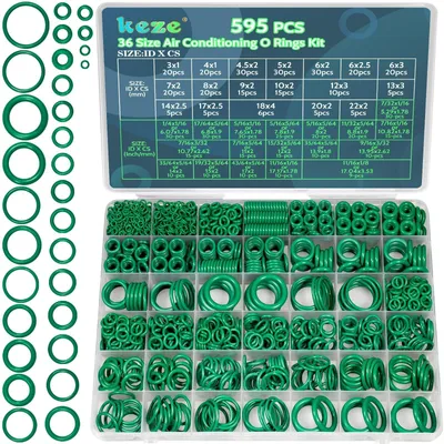 Produktbild von Set mit 595 Gummidichtungen (O-Ringe) für Klimaanlagen