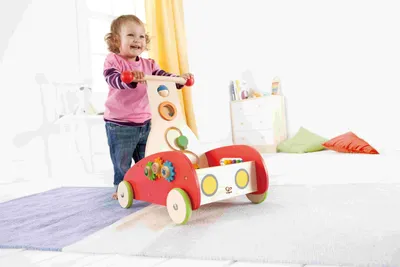 Produktbild von Hape Push & Pull Lauflernwagen Wonder Walker, E0370