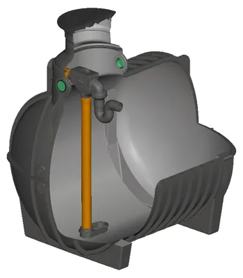 Produktbild von Regenwasser Zisterne 5000 Liter AQUA-RONDO für Haustechnik