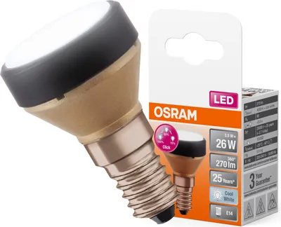 Zdjęcie produktu dla Żarówka LED Reflektor E14 3.5W = 26W 270lm 4000K Neutralna 100° Ściemnialna FLAT LAMP Osram