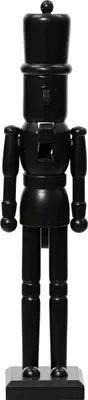 Produktbild von Nussknacker schwarz - 100%- 25CM