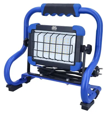 Image de as - Projecteur de chantier LED Schwabe Slimline Pro 20 W, 2 600 lumens - avec puce OSRAM - orientable en continu à 360° - durée de vie de 50 000 h - boîtier IP65 - indice de protection