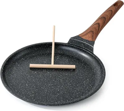 Produktbild von Crêpepfanne 26 cm Antihaft Granitbeschichtung Induktion Geeignet