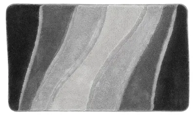Produktbild von Kleine Wolke Badteppich OCEAN Schiefer 80 x 150 cm
