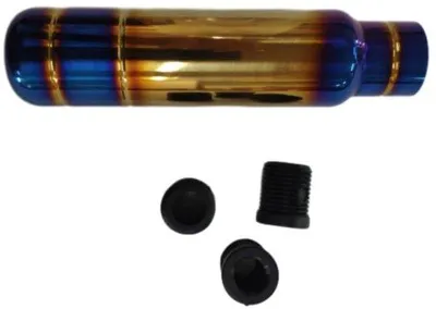 Image de Kit de leviers de vitesse universels en aluminium - 130 mm - comprenant 3 adaptateurs de connexion - Montage facile et efficace