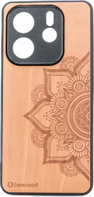 Produktbild von Bewood Holzhülle für Xiaomi Redmi Note 14 5G MANDALA APFELBAUM