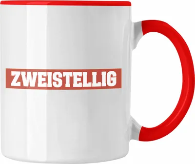 Produktbild von Trendation - 10 Geburtstag Junge Mädchen Geschenke Tasse 10er Geburtstag 10 Jahre Alt Geschenkidee Lustig (Rot)