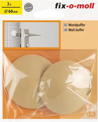 Produktbild von Wandpuffer rund 60mm beige fix-o-moll