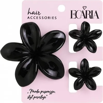 Immagine prodotto di Carla Set di fermagli per capelli Dunat Nero Universale
