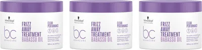 Produktbild von BC Bonacure Frizz Away Treatment 3x500 ml