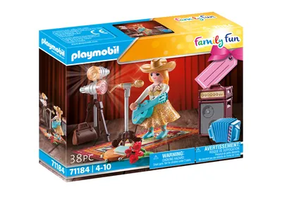 Produktbild von PLAYMOBIL Family Fun Country Sängerin  71184