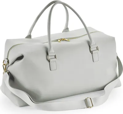 Produktbild von BagBase BG760 | Boutique Weekender Lederoptik - Farbe: Soft Grey - Größe: 53 x 26 x 24 cm