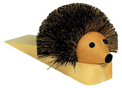 Produktbild von Türstopper mit Igel, 25 cm lang