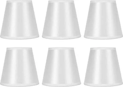 Zdjęcie produktu dla Uchwyty do lampek stołowych – 6 sztuk małych uchwytów do lampek nocnych i lamp do salonu – 8,9 x 14 x 13,97 cm