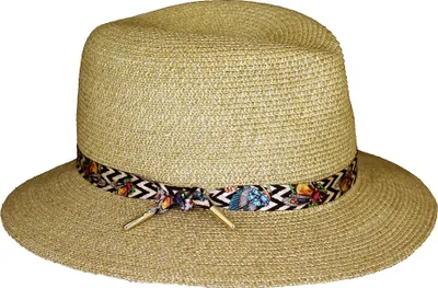 Mayser knautschbarer Damen Traveller Nane mit UV Schutz 80 in braun