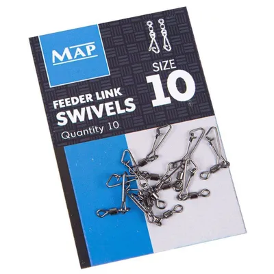 Obrázok produktu pre MAP Feeder Link Swivels - 10