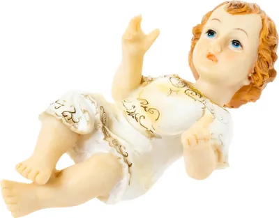 Produktbild von Figur Jesuskind - perfekt für eine Weihnachtskrippe, 7,5 cm