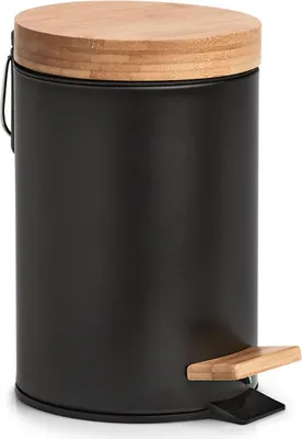 Produktbild von Kosmetikeimer Scandi-Design mit Tretpedal 3 Liter Ø 16,8 cm 24 cm hoch