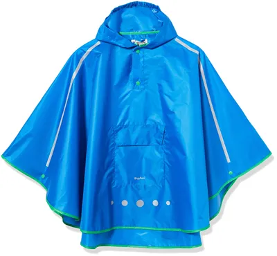 Produktbild von PLAYSHOES 408750, Regenmantel, Uni, Kind, 1 Taschen, Polyester, Blau