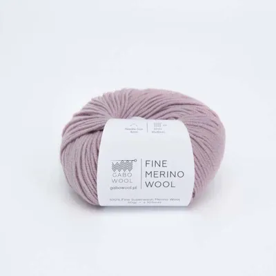 Zdjęcie produktu dla Włóczka Gabo Wool Fine Merino Wool 3387 / brudny róż