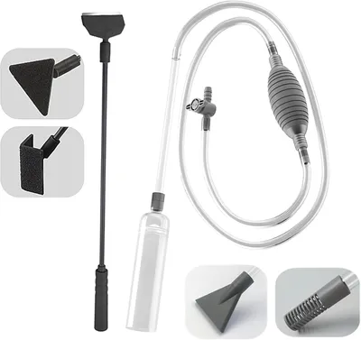 Produktbild von Aquarium Mulmabsauger 1.70 m, 3-in-1, Wasserwechsel, für Aquarium