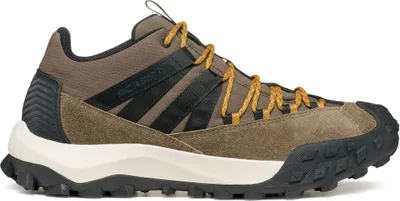 Rove GTX Lifestyle Schuhe von Scarpa in Olivgrün mit schwarzen und orangefarbenen Akzenten; ideal für Damen.