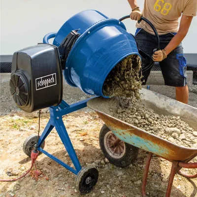Produktbild von Scheppach Betonmischer MIX140 scheppach  - 230V 50Hz 550W - 140l; 5908404901