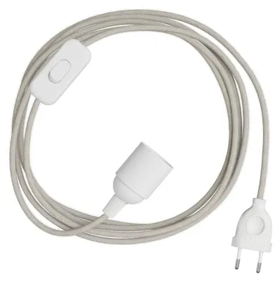 Image de Creative Cables - SnakeBis - Câblage avec douille et câble en tissu coloré