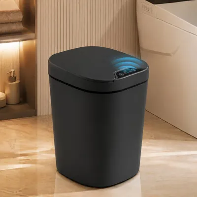 Immagine prodotto di Pattumiera automatica - Sensore - 10 litri - Senza contatto - Con coperchio