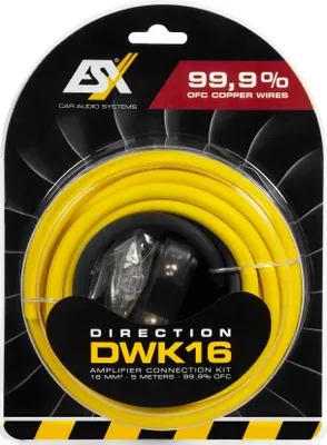 Immagine prodotto di ESX DIRECTION Kit di cavi 16 mm² DWK16 Kit di cavi 16 mm²
