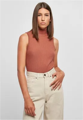 Immagine prodotto di Urban Classics - Corpo senza maniche in maglia a costine da donna - 4XL