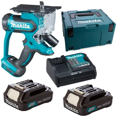 Zdjęcie produktu dla Makita SD100DSAJ, Czarny, Niebieski, 1,5 cm, 6 mm, 3 cm, 77 dB, 5,5 m/s²