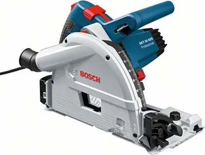 Produktbild von Bosch GKT 55 GCE Professional Handkreissäge mit L-Boxx und Führungsschine
