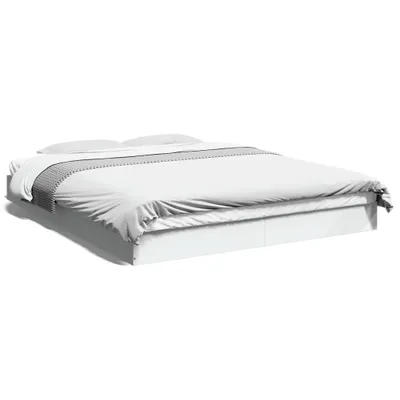 Immagine prodotto di vidaXL Struttura del letto bianca 150x200 cm in materiale ligneo