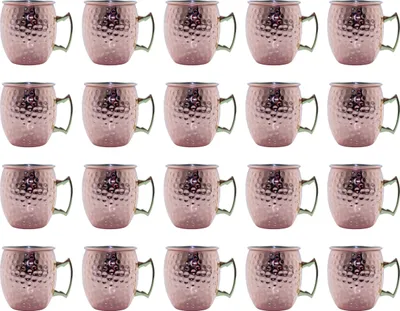 Produktbild von 20 Glühwein Becher, Moscow Mule Kupferbecher