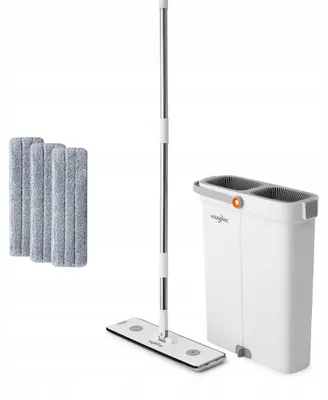 Produktbild von HouseVac HV0170 Flachwischer-Set mit Eimer 3x Mikrofaser SLIM