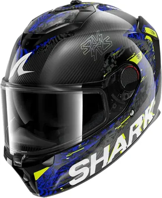 Productafbeelding van Shark Spartan GT Pro Carbon Speed-VIB helm, carbon/blauw, maat M (57/58)