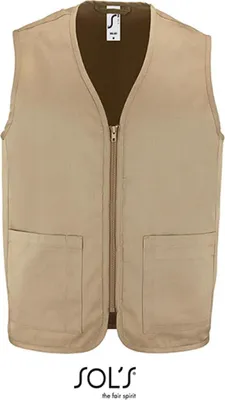 Produktbild von SOLs 02110 | Herren Bodywarmer Wallace - Farbe: Rope - Größe: 3XL