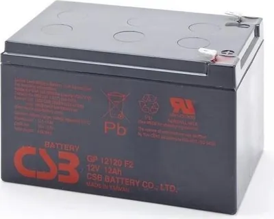Immagine prodotto di Batteria al gel CSB GP12120 F2 12V 12Ah