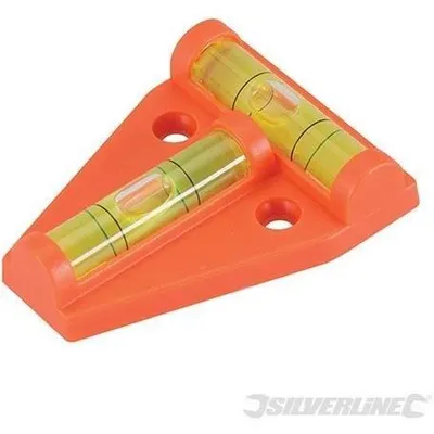 Zdjęcie produktu dla Mini poziomica z libellą poziomą i pionową60 x 45 mm