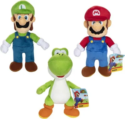 Produktbild von Super Mario Kuscheltier – 20 cm – Preis pro Stück