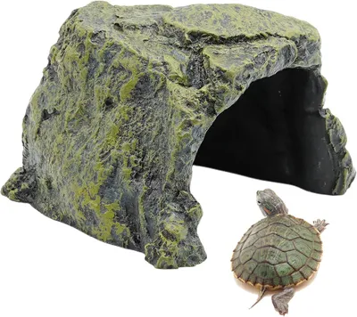 Produktbild von Reptilienhöhle 17x17x12 cm, Kunststoff, für Terrarium